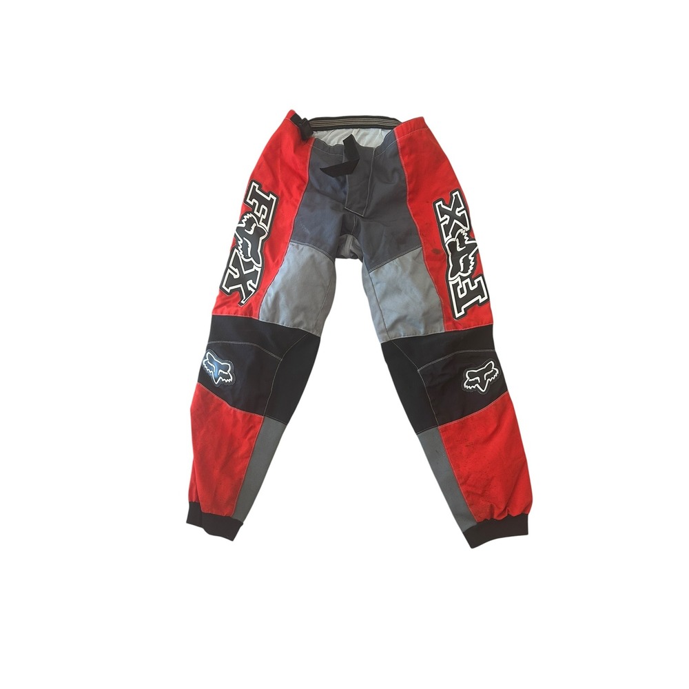 Fox Racing Motocross Pants MX Dirt Bike Riding Gear Men's 32 Back Country Dirt - Picture 2 of 5